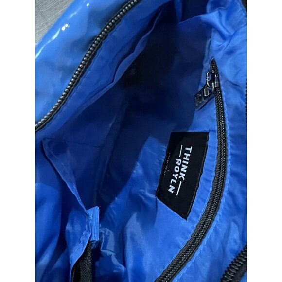 Think Royin Quilted Medium Crossbody - Westwood HamptonBluePtnt Bag - Picture 7 of 7